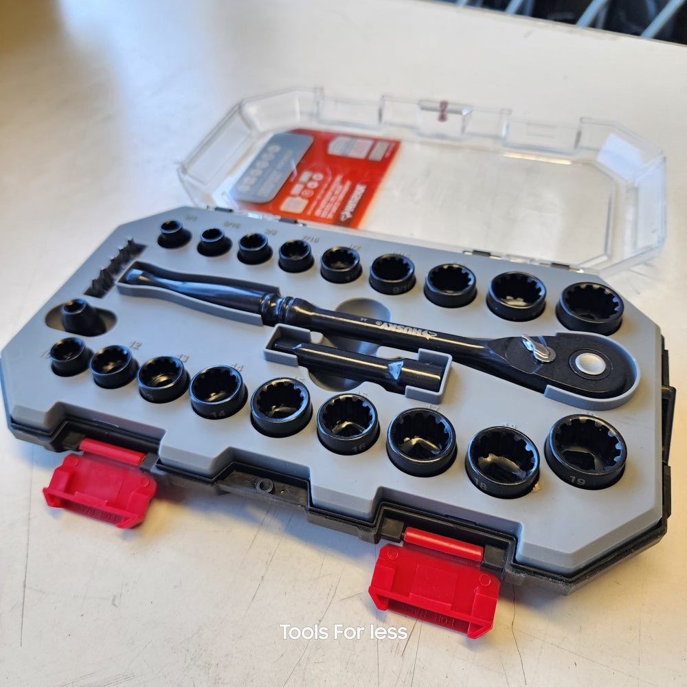 100-position 3/8 in. Drive Universal Socket Wrench Set 100-position 3/8 in. Drive Universal Socket Wrench Set